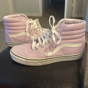 Lavender Hi Top Vans